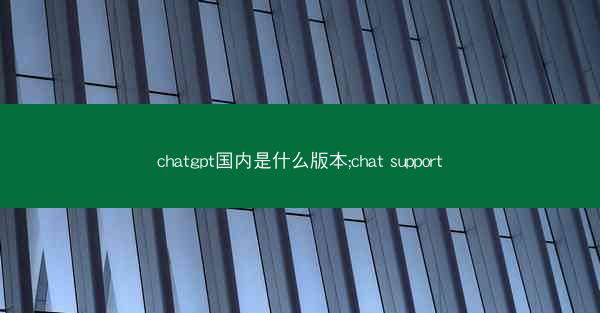 chatgpt国内是什么版本;chat support