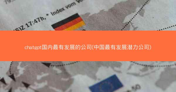 chatgpt国内最有发展的公司(中国最有发展潜力公司)